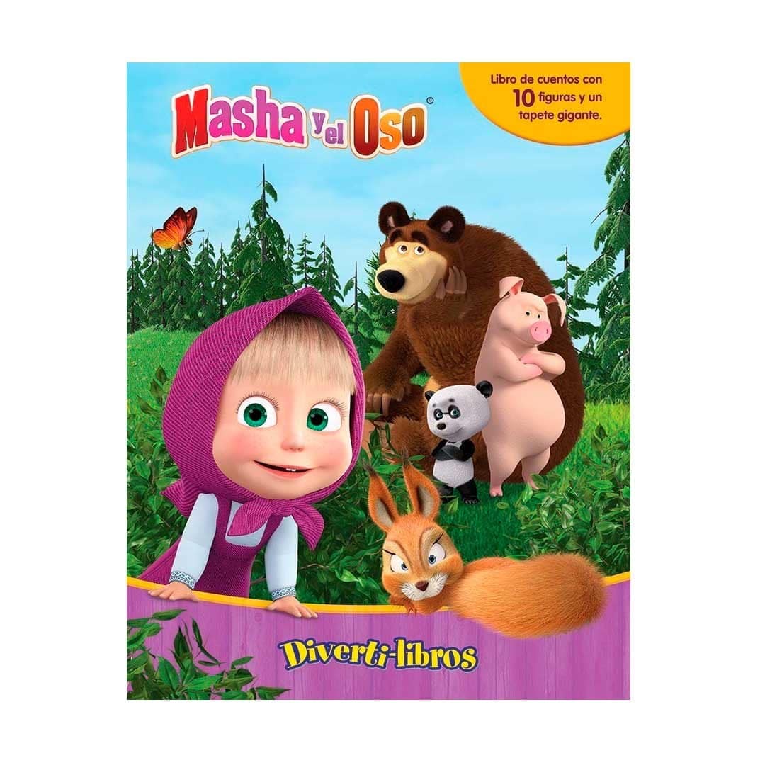 Masha & the bear diverti- libros