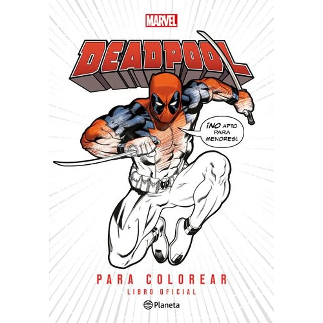Deadpool para colorear